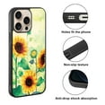 thumbnail image 2 of WIRESTER Shockproof Soft Rubber Cover Case for Apple iPhone 16 Pro Max 6.9" 2024, Sunflowers Flowers, 2 of 5