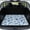 Blue Flower, variant on FOR U DESIGNS Ghost Pumpkin Daisy Leaves Print Trunk Cargo Liner for Camping Hiking Non-Slip Car Trunk Mat Halloween Decoration All Weather Durable Rear Protection for SUVs Truck Van Sedan