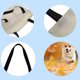 thumbnail image 3 of Akita Dog-Bolso Tote Lino Gran Capacidad, 3 of 3