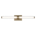 thumbnail image 4 of 55239CPZLED Kichler Lighting Laurene - 96W 2 LED Large Linear Bath Vanity-5 Inch Tall and 31 Inch Wide-Champagne Bronze Finish, 4 of 5