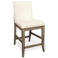 thumbnail image 1 of Riverside Furniture Sophie 26" Upholstered Wood Counter Stool in Natural, 1 of 9