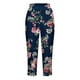 thumbnail image 5 of Ichuanyi liquidación para mujeres pantalones atléticos atléticos impresión floral pantalones de playa de cintura elástica casual ICHUANYI WER2023081600867, 5 of 5