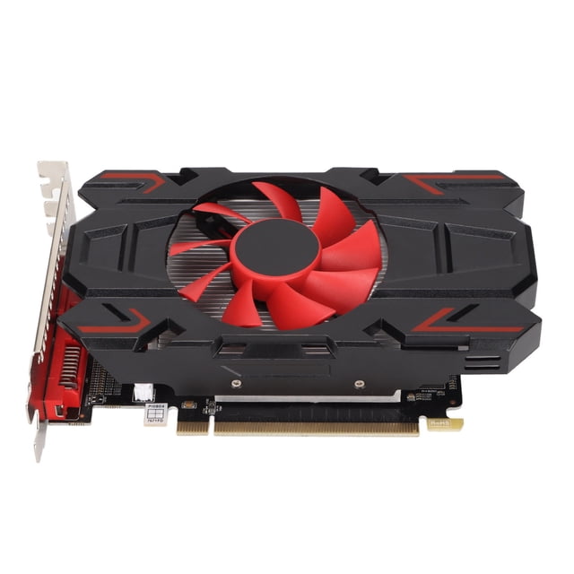 Tarjeta Gráfica De Vídeo 650MHz Frecuencia Central 1GB 128bit DDR5 Ventilador De Bajo Ruido 480 Procesador De Corriente Tarjeta Gráfica GPU
