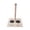 L A, variant on GROWTH TANK Bird Feeding Dish Cups Seed Cup with Wooden Platform Parrot Supplies Cage Water