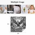 thumbnail image 5 of 250 Years Anniversary Cloth Napkins, American 1776-2026 Eagle Flag Washable and Reusable Dinner Napkins Set of 4, Table Napkin for Kitchen Party Birthday Wedding Hotel Housewarming 20"x20", 5 of 9