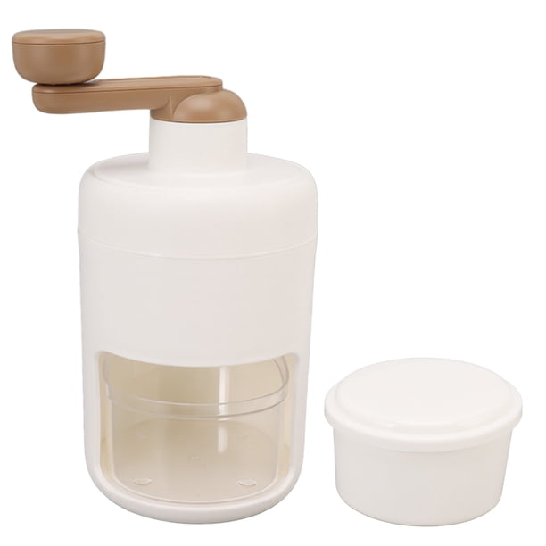 Trituradora de hielo manual, máquina para hacer conos de nieve, juego de bebidas para el hogar y la cocina.