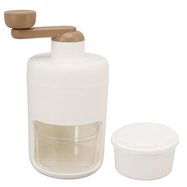 xingya Manual Ice Crusher, Hand Ice Shaver Machine for Home Kitchen, DIY Drink Set