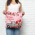 thumbnail image 2 of Valentine's Day Pillow Covers 26x26 Inch Decorative Throw Pillow Cover, Ombre Pink Love Tree Truck Roses Plaid Sofa Pillowcases Accent Cushion Case Home Decor Bedroom Living Room, 2 of 6