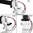 thumbnail image 4 of Amortiguadores de vibración de goma de 6 piezas compatibles con accesorio de repuesto para patinete eléctrico con amortiguación de goma brillar Electrónica, 4 of 5