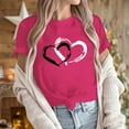 thumbnail image 6 of LSLJS T Shirts for Women Plus Size Crewneck Basic Tees Tops Casual Cute Valentine's Day Heart Print Tee Shirts, Gifts for Women, S-3XL, 6 of 6