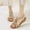 Gold GD36, variant on WIZUTIZ Womens Beach Sandals Flat Sandals Gladiator Sandals for Women Womens Dress Sandals Comfort Running Stretchy Jeweled Shiny Sandals Pull-On Shoes Medium Solid Sandals Daily Gold