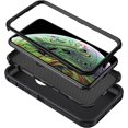 thumbnail image 4 of Petocase Case for iPhone Xs Max (6.5â),Heavy Duty Full Body Military Grade Drop Protection Carrying Cover Holder | Holster for Men Belt with Clip Stand,Black, 4 of 7