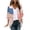 Multicolor#02, variant on Women's Plus Size Jackets Independence Day Long Sleeve V-Neck Printed Cardigans Casual Soft Lightweight Coats