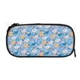 thumbnail image 3 of Vsdgher Cute Chickens and Flowers Print Large Capacity Pencil Case Pouch with Zipper, Portable Aesthetic Big Capacity Pencil Cases Pen Office Travel Stationery Bag, 3 of 8