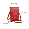 thumbnail image 2 of HongHeng Small Cell Cross Body Purses for Women Mini Shoulder Handbags Zipper Crossbody Bags, 2 of 3