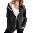 thumbnail image 6 of Luvrsol Womens Sweatshirt Full Zip Sweatshirt Jacket Long Sleeve Coat with Deep Side Pockets S-2XL, 6 of 6