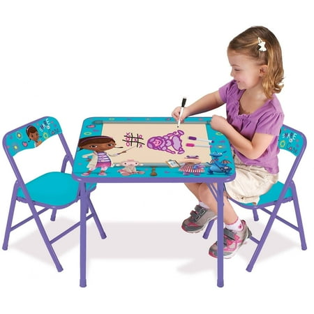 Disney Doc McStuffins On the Go Erasable Activity Table Set with 3 Markers