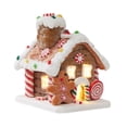 thumbnail image 3 of Figura colgante de casa navideña iluminada, decoración de de Navidad, decoración navideña de pan de jengibre para ventana, hotel, porche, Estilo C, 3 of 8