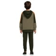 thumbnail image 4 of Cheetah Boys Active Fleece Hoodie and Joggers Set, 2-Piece, Sizes 4-18 & Husky, 4 of 5