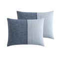 thumbnail image 5 of Jessup 5 PC Queen Riverbrook Home Jessup 5 PC Solid Chambray With Decorative Pillows. Blue - King - 5 Piece, 5 of 5