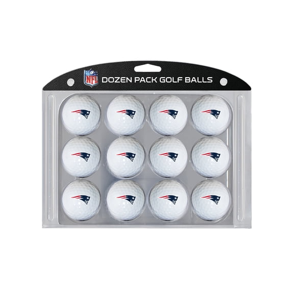 Team Golf New England Patriots Golf Balls, 12 Pack