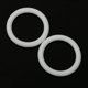 thumbnail image 4 of 20 Pieces Silicone Baby Pacifier Holder Adapter O Ring Dummy Ring Ring White, 4 of 5