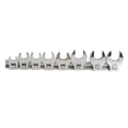 thumbnail image 1 of 8Pcs 3/8 Inch Drive Crowfoot Wrench 10 To 19Mm Metric Foot Open End Spanner, 1 of 8