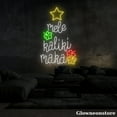 thumbnail image 4 of Glowneon Mele Kalikimaka Neon Sign, Merry Christmas Led Sign, Hawaiian Neon Sign, Christmas Décor, 4 of 5