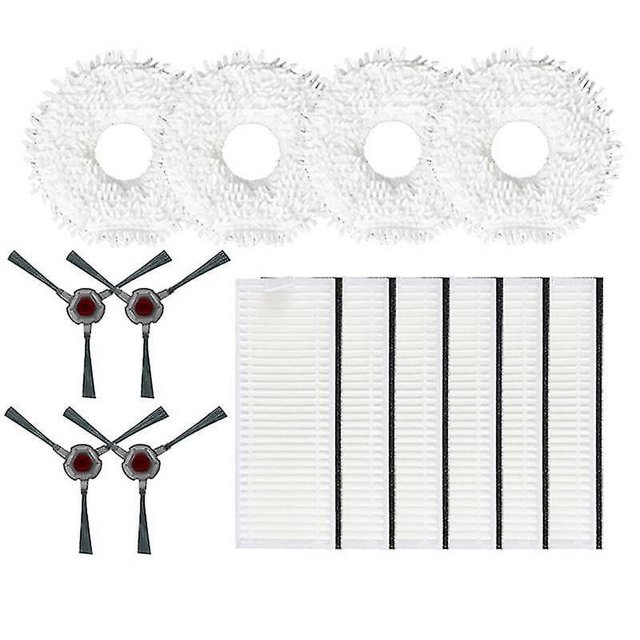 Compatible con el paño de limpieza del cepillo de borde del filtro Ecovacs Deebot N9+