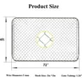 thumbnail image 5 of HITTITE Adjustable Chain Link Gate Kit, Anti-Rust Outdoor Garden Fence, Heavy Duty Pedestrian Walking Gate for Residential, Yard, Entry Way, 26"-72" Wide x 4' High, 5 of 8