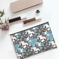 thumbnail image 6 of Hirioo Lilies Flowers for Paper Reusable Cosmetic Bag Zipper Encouragement Travel Pouch Toiletry Bag for Women Girls, 6 of 7