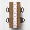 thumbnail image 3 of Creative Products Crossed Lines 16x72 Poly Twill Table Runner, 3 of 3