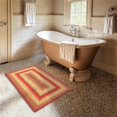 thumbnail image 1 of Cider Barn Cranberry Red Jute Braided Rug, 20x30 Rectangle - Perfect Country Rustic Decor for Kitchen, Entryway, Everywhere, 1 of 8