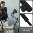 thumbnail image 4 of unbranded Micrófono Stand Extender De Aluminio Para Uso Diario En Live Streaming Y Grabación, 4 of 8