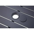 thumbnail image 4 of Belmont Home San Marino 42" Round Aluminum Outdoor Dining Table in Black, 4 of 14
