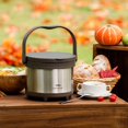 thumbnail image 4 of Thermos Brand 3L Stainless Steel Carry Out Shuttle Chef Thermal Cooker, 4 of 5