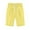 Yellow, variant on CFLVAEK Bermuda Shorts for Women Knee Length Plus Size Summer Casual Beach Elastic Waist Drawstring Comfy Trendy Long Shorts Blue XXXL