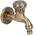 thumbnail image 1 of G1/2" Antique Washing Machine Water Faucet, Wall Mounted All-Copper European Style Single Cold Mop Pool Faucet, Outdoor and Indoor Use, 1 of 7