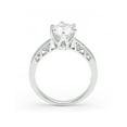 thumbnail image 3 of Petra Engagement Ring Solitaire Cz Sterling Silver Womens Ginger Lyne Collection, 3 of 9