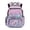 Cartoon Axolotl, variant on Kids School Backpack for Boys Girls 6-12 Capybara Turtle 17 Inch Backpack Large Capacity Water-Resistant Polyester Bag for Elementary School, Travel, Hiking, Back to School Gift