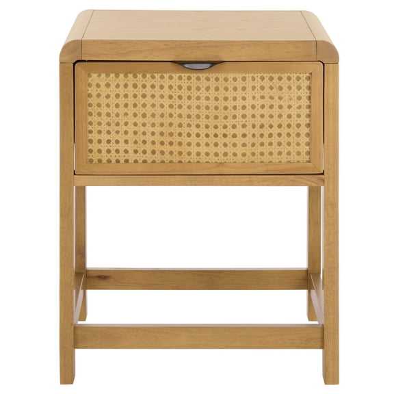 SEI Alexander Contemporary Nightstand with 1 Drawer, Natural