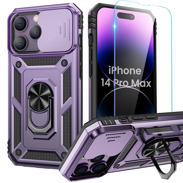 Funda Goton para iPhone 14 Pro Max con protector de pantalla