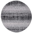 thumbnail image 2 of Safavieh Adirondack Kiersten Abstract Area Rug, Silver/Black, 4' x 4' Round, 2 of 9