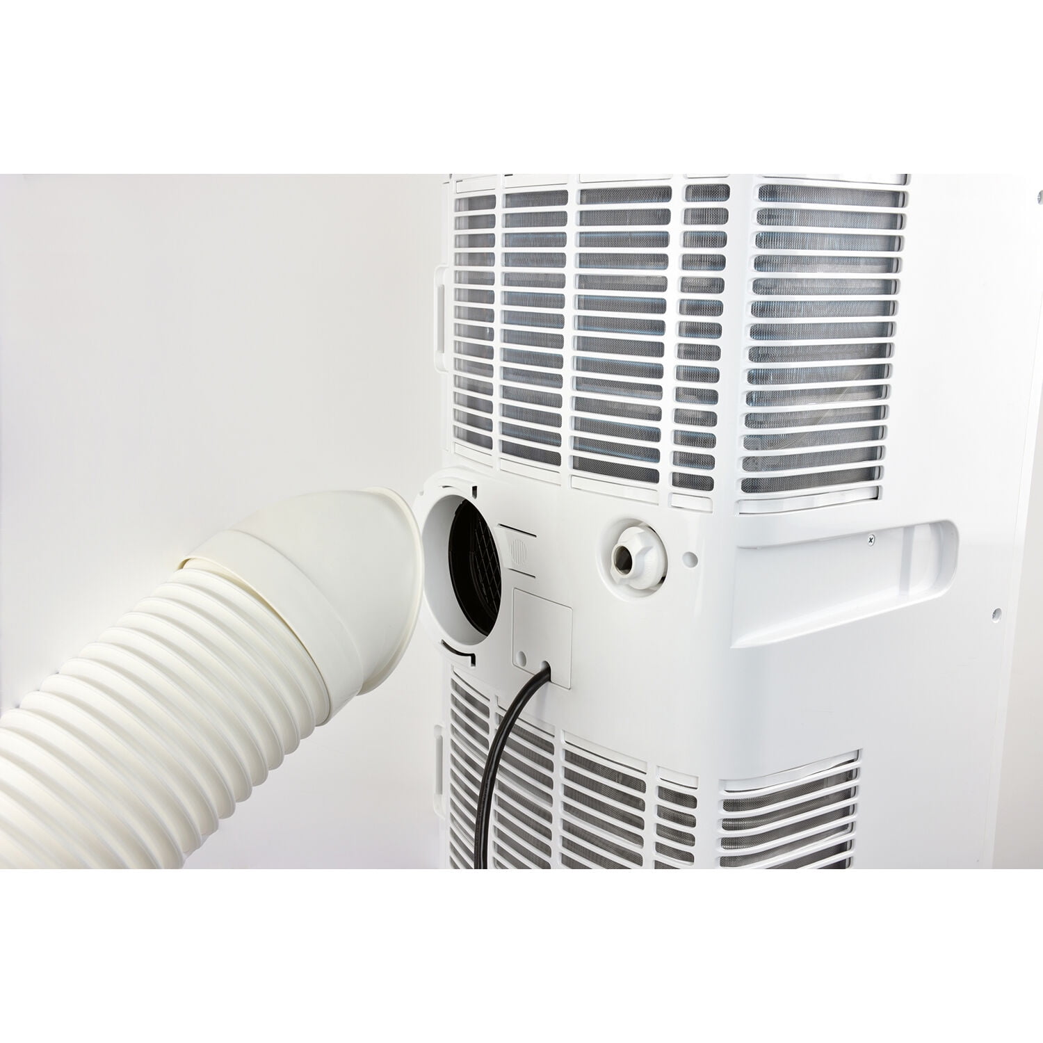 Honeywell Compact Portable Air Conditioner with Dehumidifier and Fan for Rooms Up to 350 Sq Ft in White//Blue 250