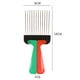 thumbnail image 5 of Peine Afro Pick Pik Cepillo para el cabello afroamericano Peines de plástico Peluquería B, 5 of 7