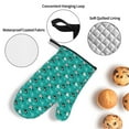 thumbnail image 3 of Daiia Ducks A Pattern Oven Mitts and Pot Holders 4 pcs Set,High Heat Resistant 500 Degree Extra Thicken Long Kitchen Cotton Oven Glove, 3 of 6