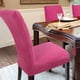 thumbnail image 2 of Funda de Silla de Comedor Desmontable y Elástica PiccoCasa, Fucsia, 2 of 7