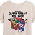 thumbnail image 3 of Marvel Captain America: Brave New World - Falcon Team Up - Women's Oversized Tee, 3 of 5