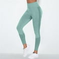thumbnail image 6 of Women's High Waist Workout Leggings with Pockets Thick Comfortable Yoga and Running Pants for Training, 6 of 9