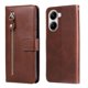 thumbnail image 1 of Estuche de Cuero PU con Cierre para Xiaomi Poco X7 Pro , Funda Protectora con Billetera y Correa, 1 of 5